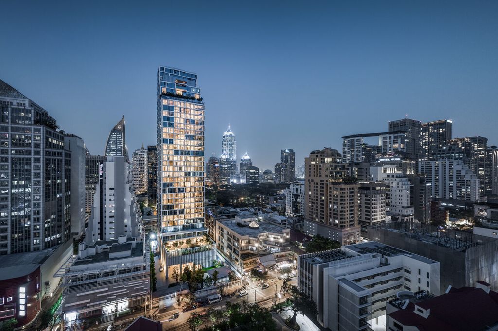 Siam Prestige Residences exterior architectural render